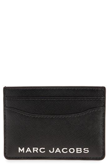 Marc Jacobs Trademarc Card Case In Black