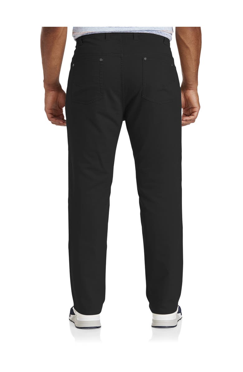 True Nation by DXL 5-Pocket Everyday Stretch Twill Pants, Alternate, color, Midnight Black