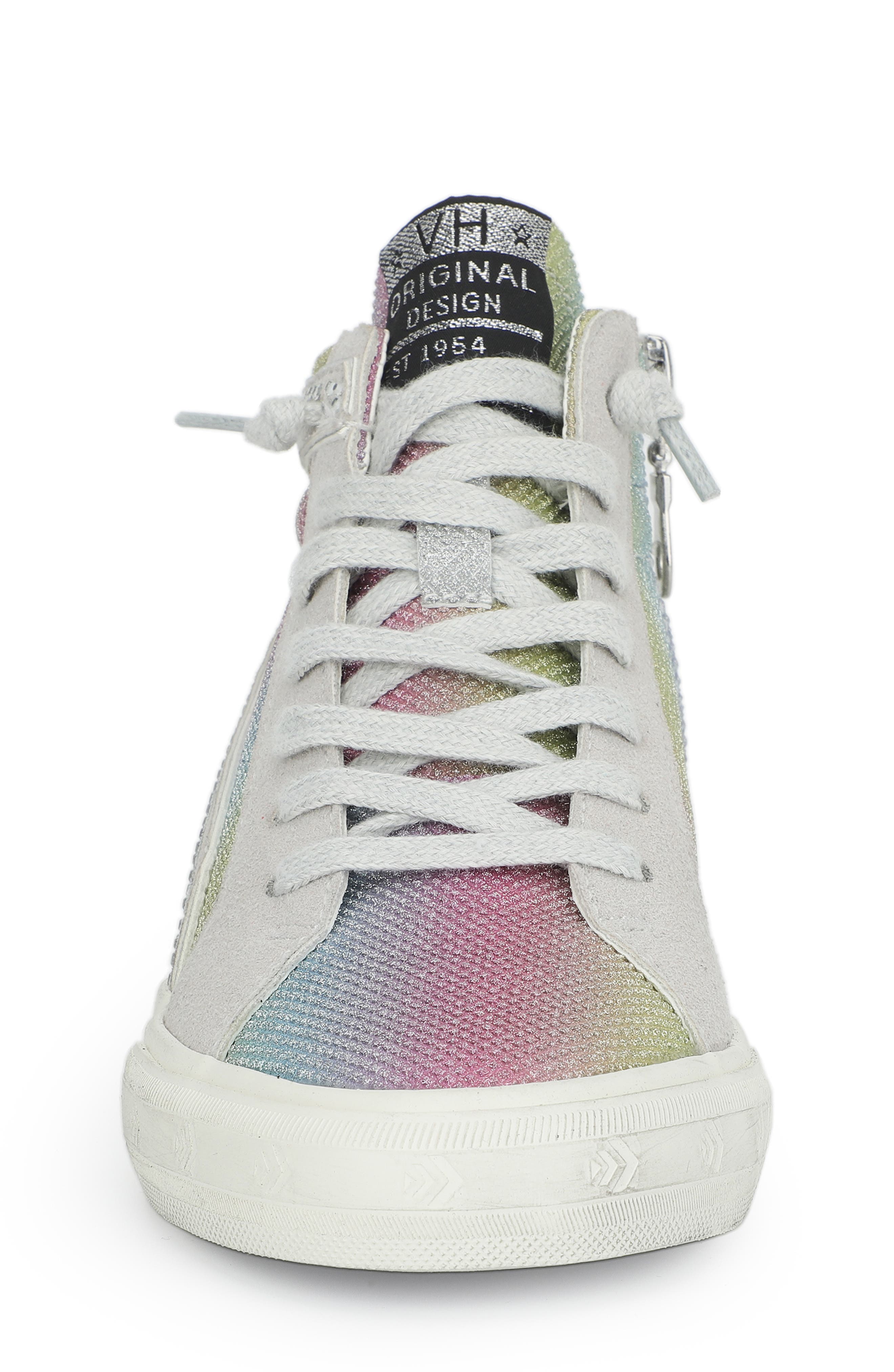 Vintage Havana Kids
 Tai Rhinestone Rainbow Sneaker, Alternate, color, Radiant/Glitter Multi