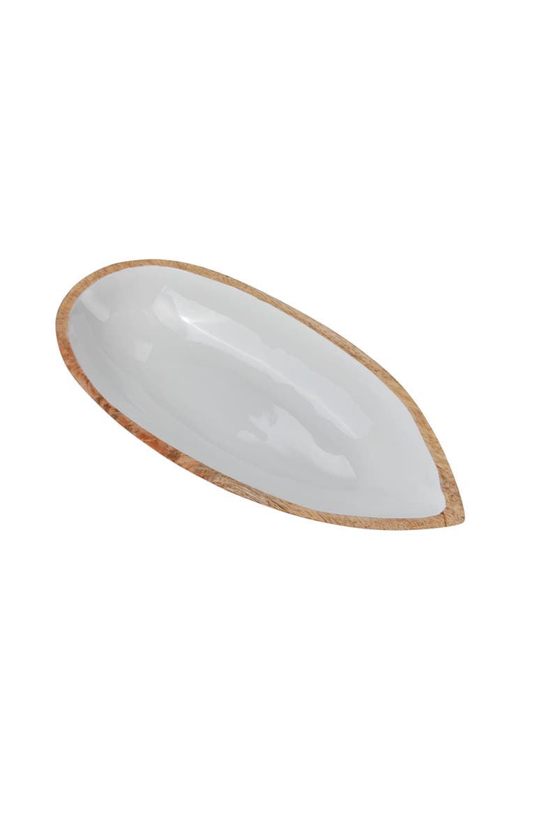 Madras Oval Dish, Alternate, color, Brown