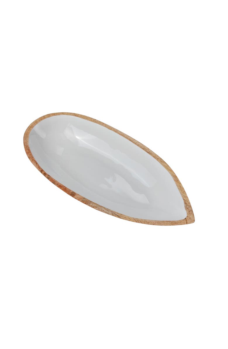 Be Home Madras Oval Dish, Alternate, color, Brown