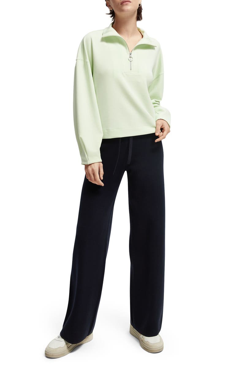 Scotch & Soda Half Zip Anorak Sweatshirt, Alternate, color,