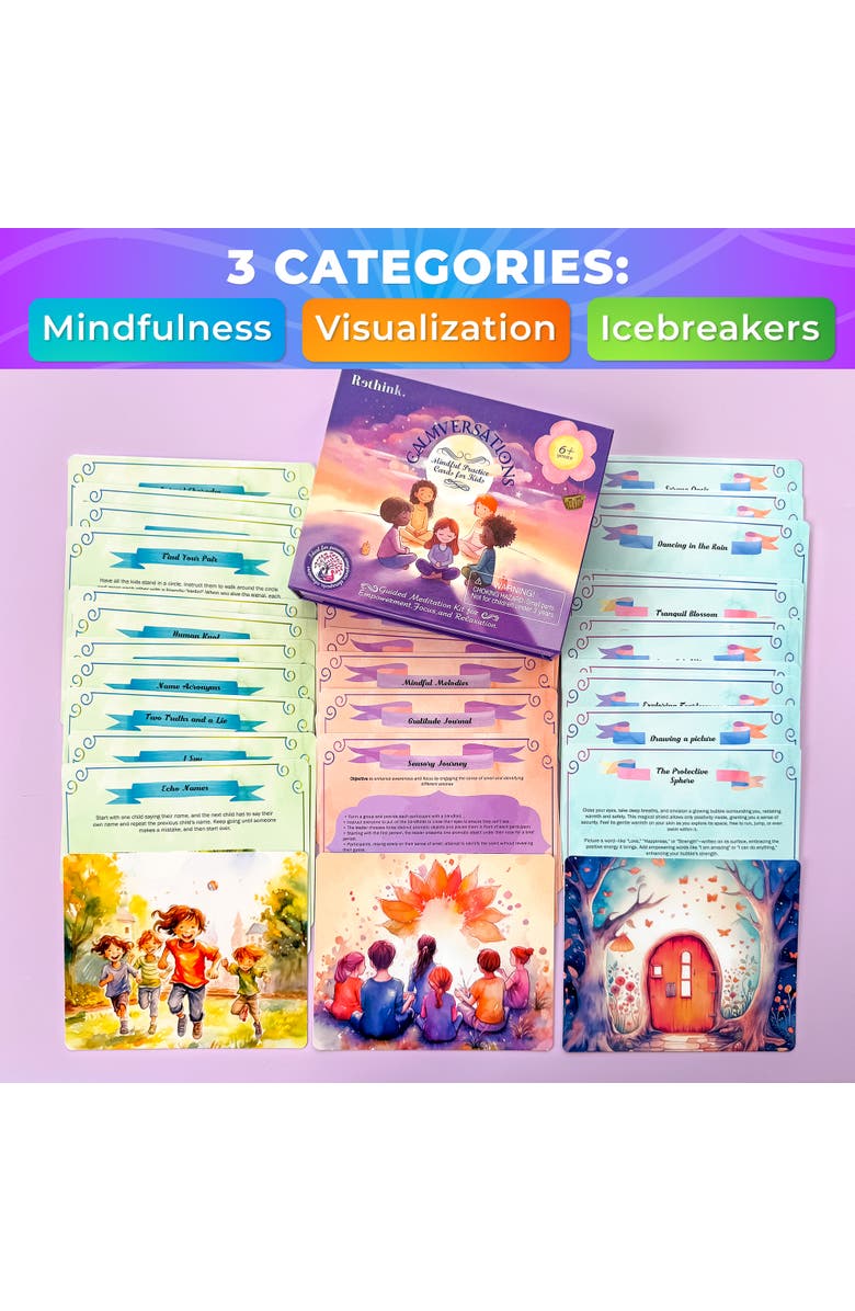 Quokka Positive Affirmation and Meditation Cards for Kids, Alternate, color, Meditation Kids