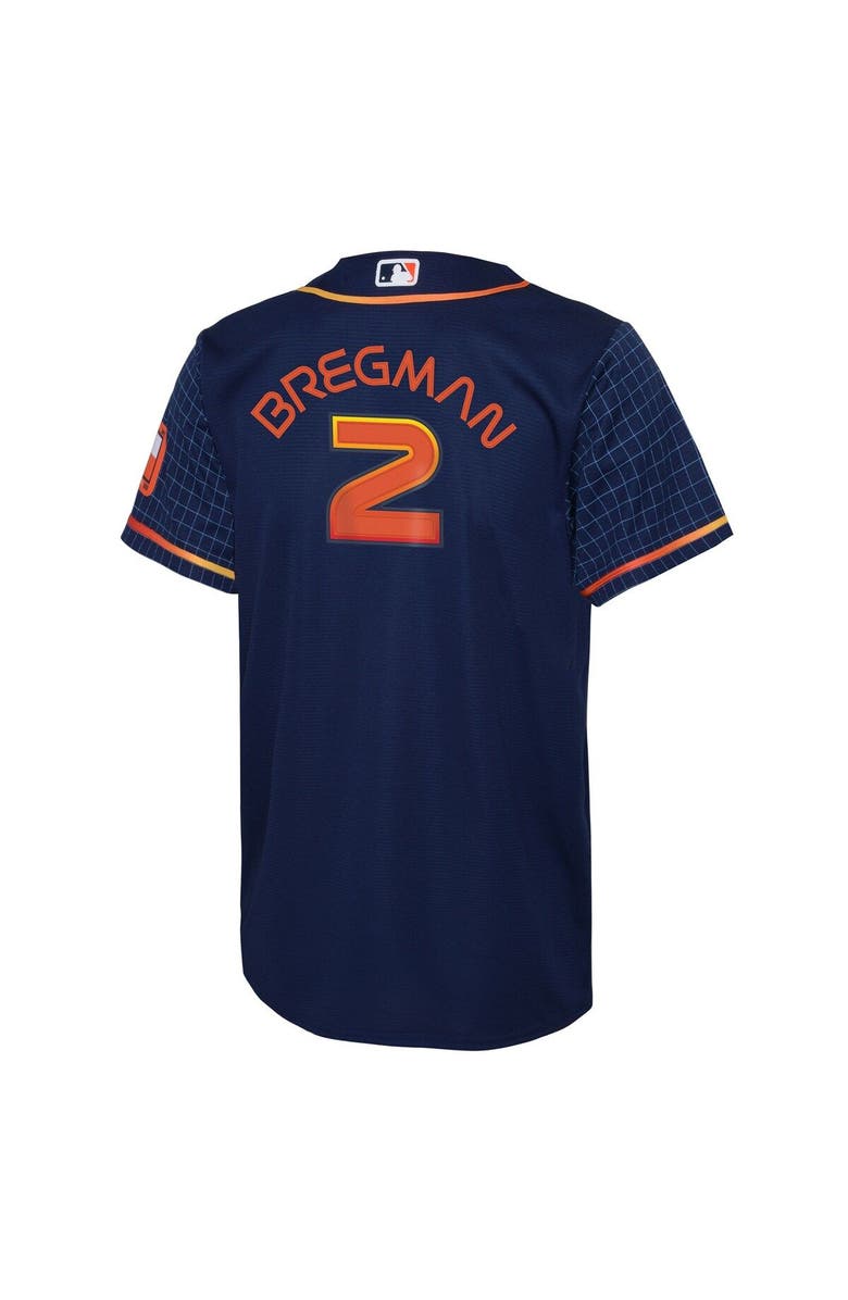Nike Youth Nike Alex Bregman Navy Houston Astros City Connect Replica Player Jersey, Alternate, color, 
