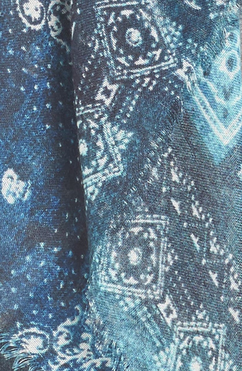 Treasure & Bond Patched Bandana Scarf, Alternate, color,