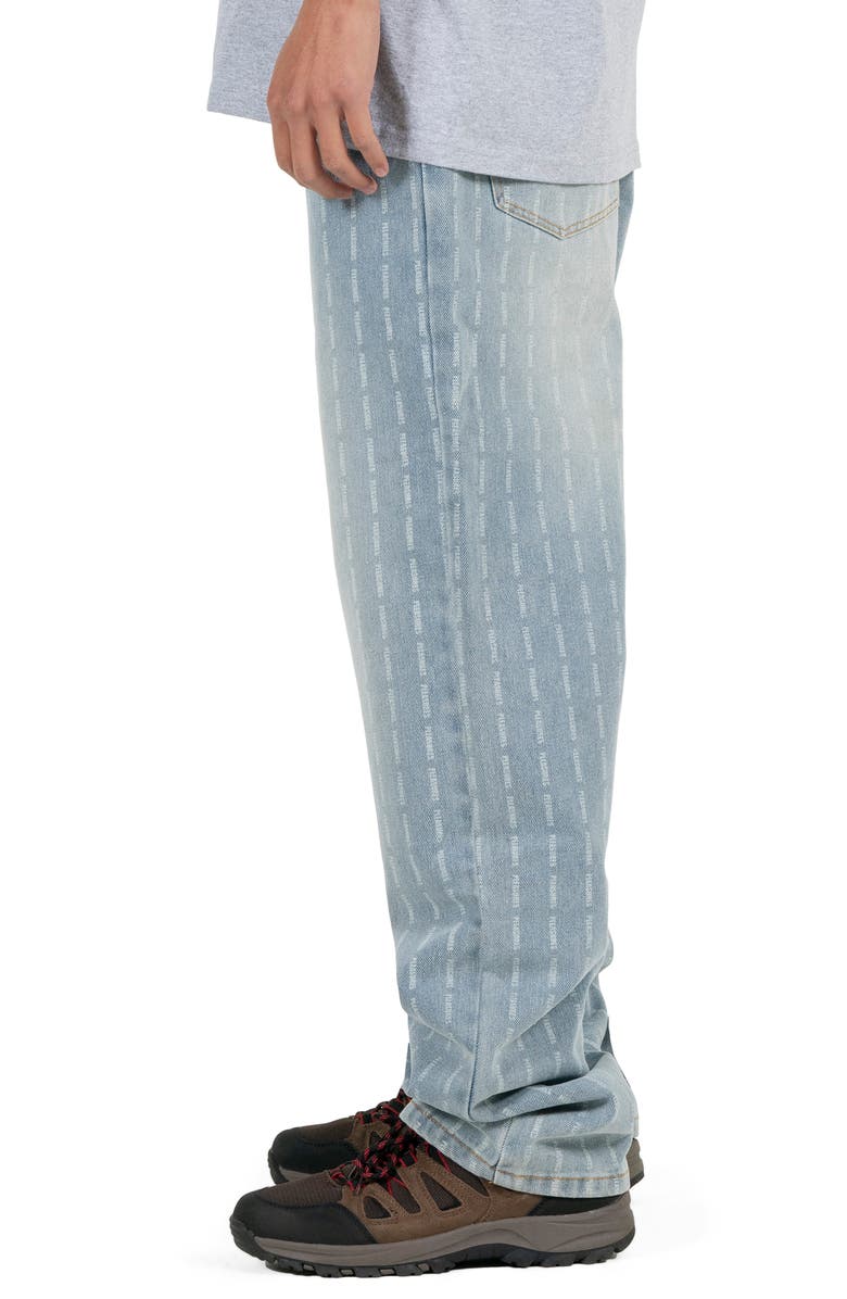 PLEASURES Impact Pinstripe Jeans, Alternate, color, 