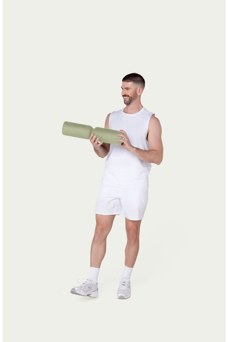The Hourglass Foam Roller, Alternate, color, Sage