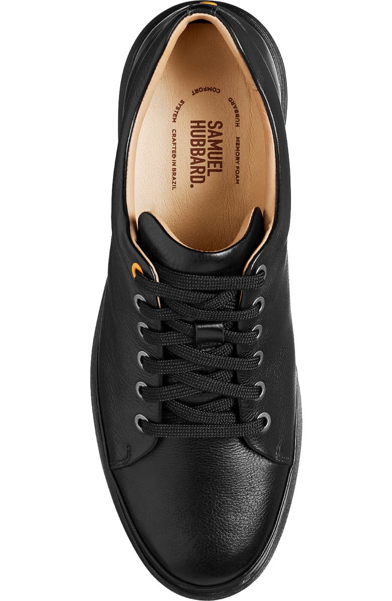 Samuel Hubbard Featherlight Fast Sneaker, Alternate, color, Black Leather