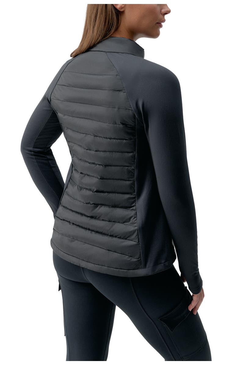 Born Living Yoga Zuri Performance Sport Jacket, Alternate, color, Black