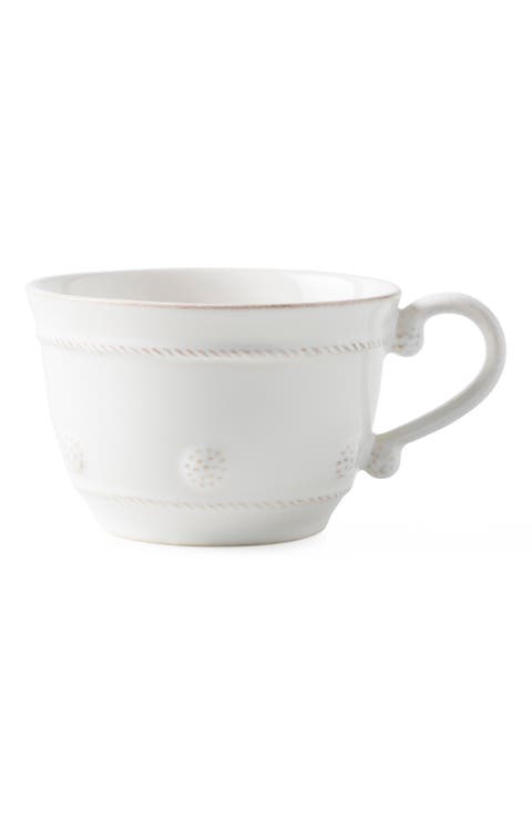 Berry & Thread Ceramic Teacup