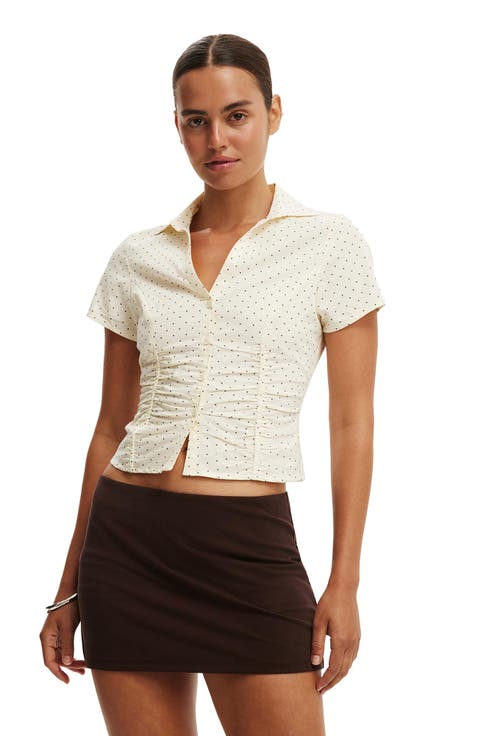 Women's Maya Rouched Shirt
