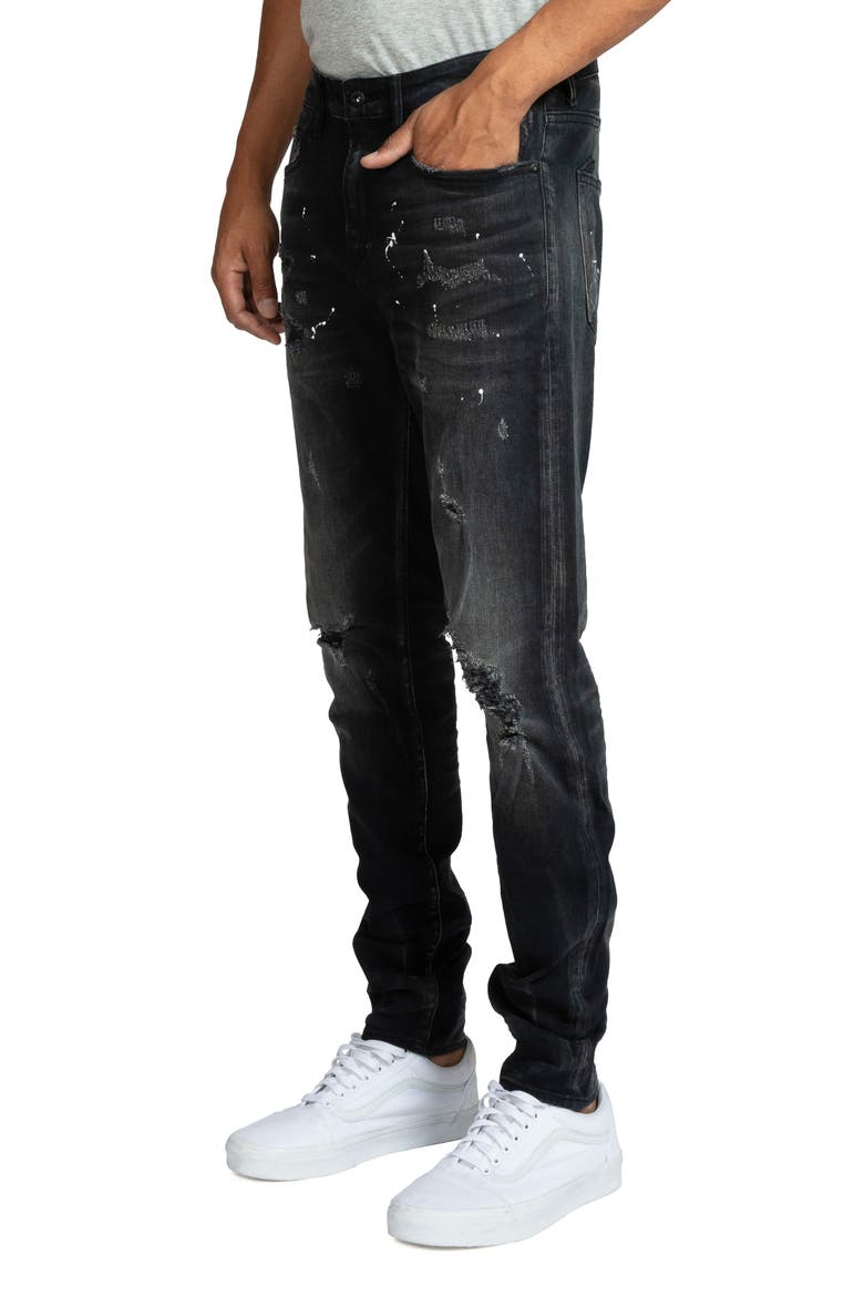 Warlock Ripped Skinny Fit Jeans, Alternate, color, BRIDGTON