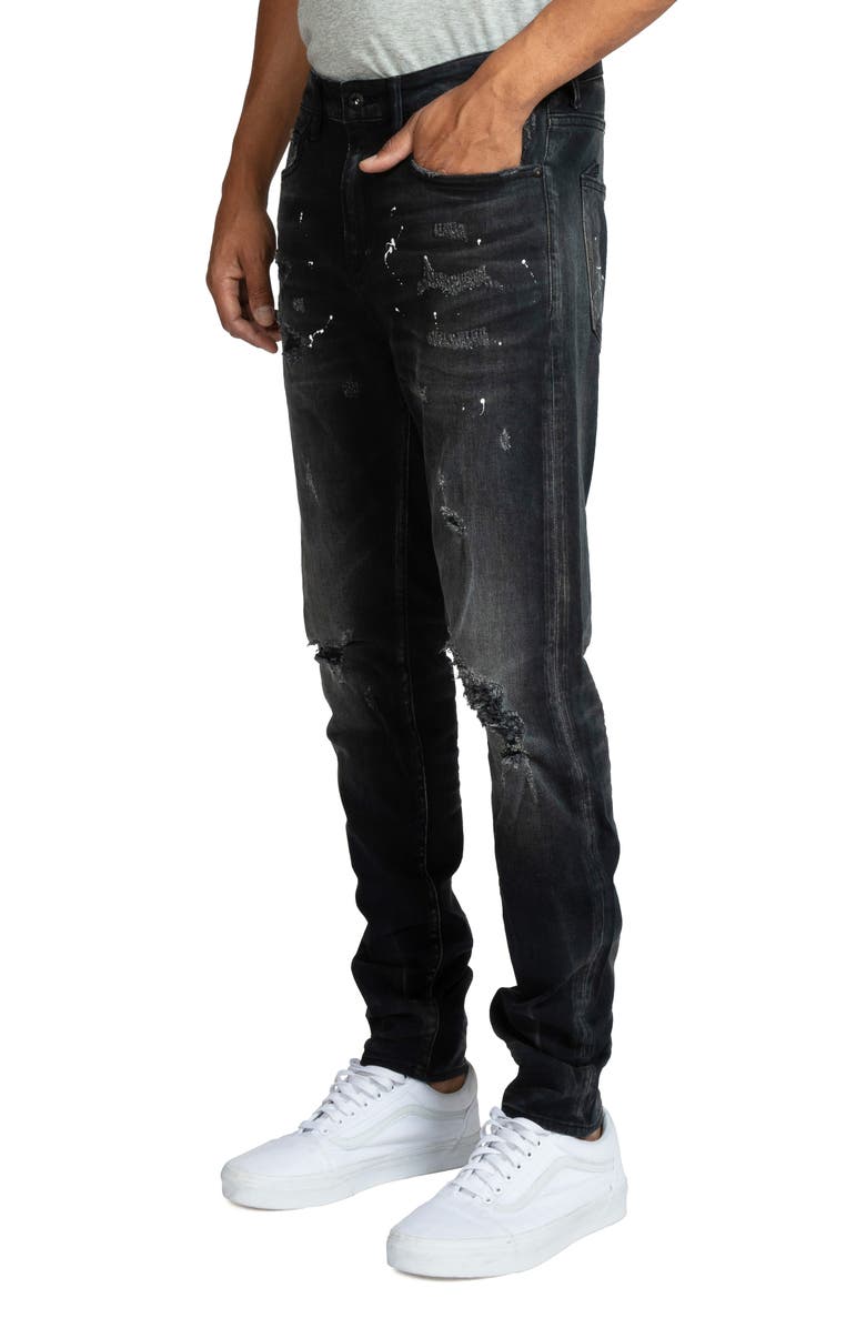 PRPS Warlock Ripped Skinny Fit Jeans, Alternate, color, 
