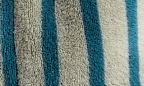 Parachute Stripe Terry Cloth Robe