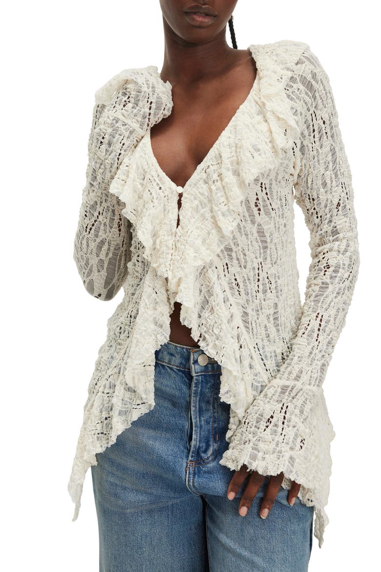 Laney Cardigan, Main, color, IVORY