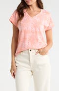 Tommy Bahama Kauai Palm Bay Print Cotton Blend T-Shirt