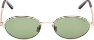 TOM FORD Gina 52mm Oval Sunglasses