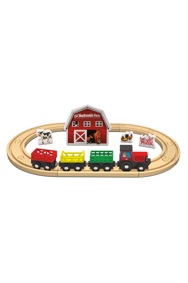 Old MacDonald Tractor Train Play Set, Alternate, color, Multicolor