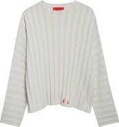 Eckhaus Latta Keyboard Stripe Merino Wool Sweater