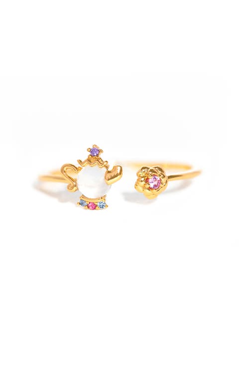 x Disney Beauty & The Beast Mrs. Potts Ring