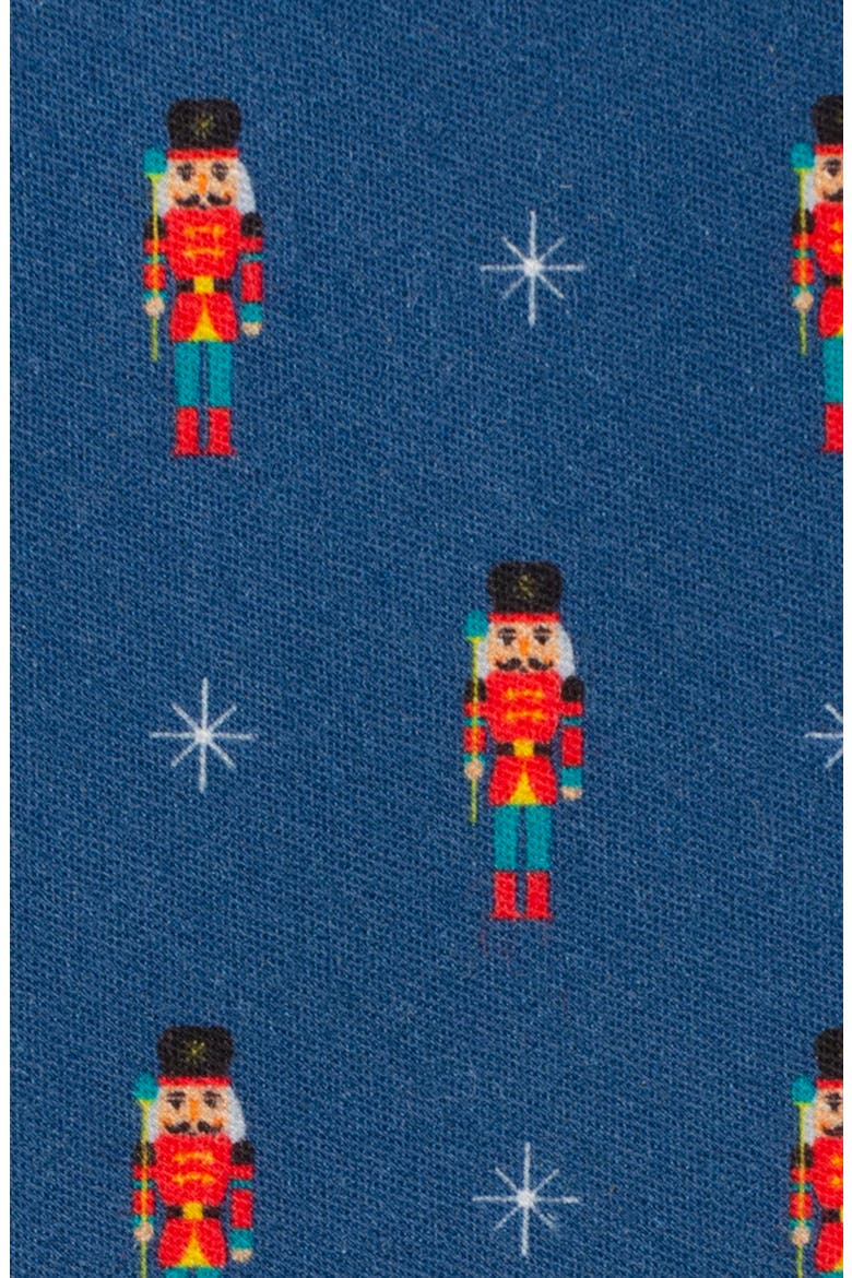 Nutcracker Silk Blend Tie, Alternate, color, BLUE