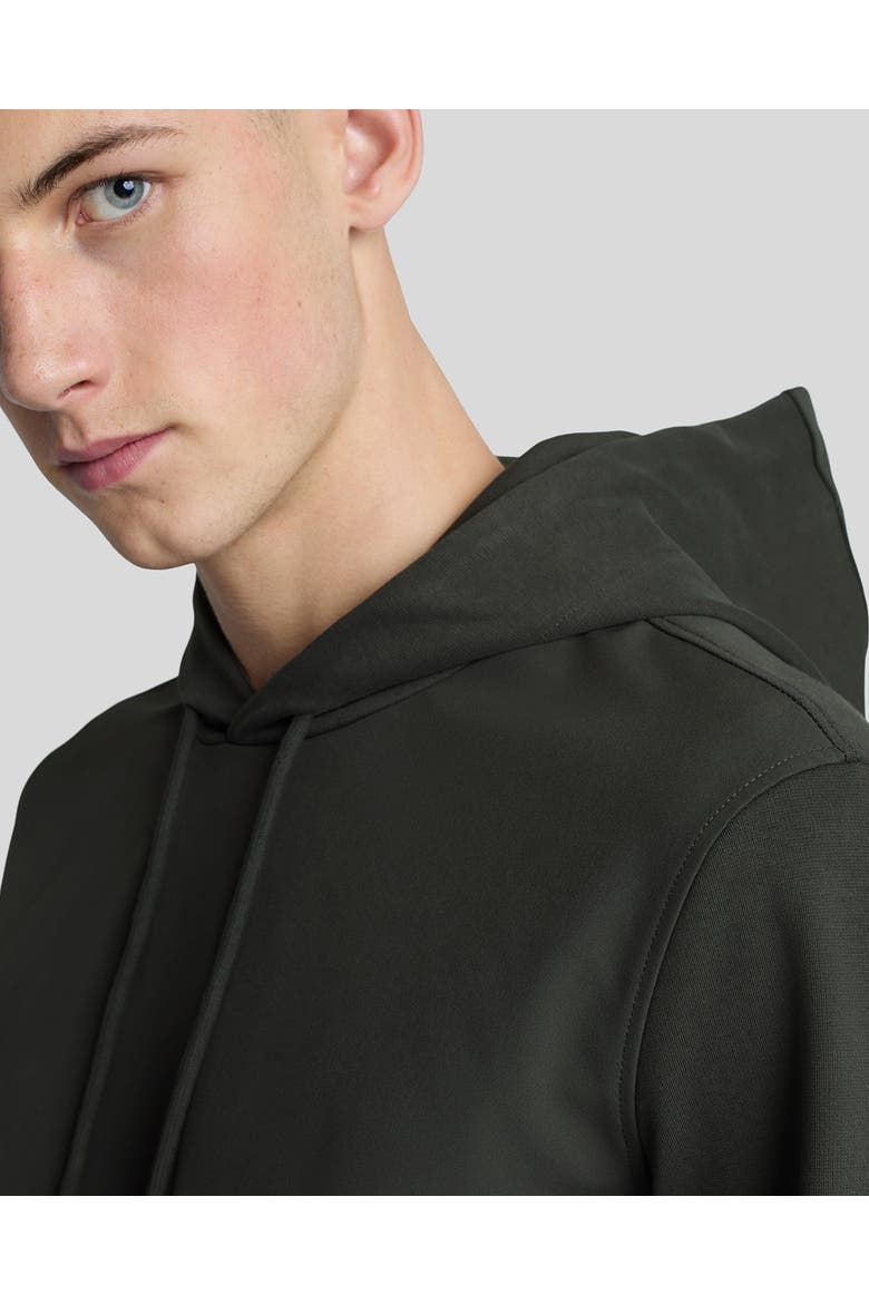 Softshell Hybrid Pullover Hoodie, Alternate, color, Gunmetal
