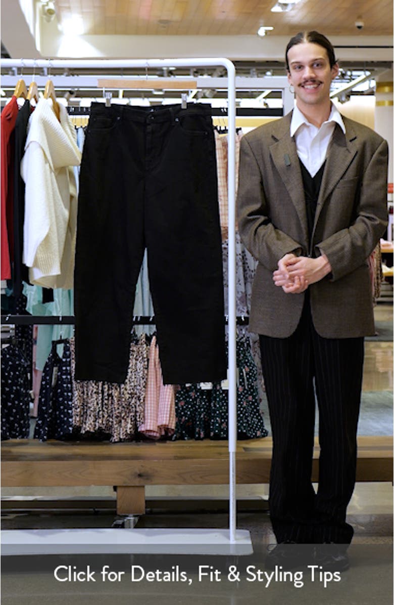 Alexa Crop Straight Leg Jeans, sales video thumbnail