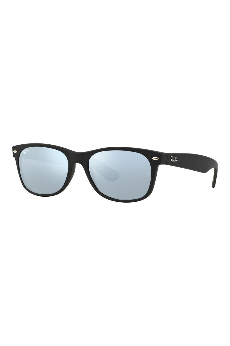New Wayfarer Classic 52mm Sunglasses, Alternate, color, BLACK GREEN