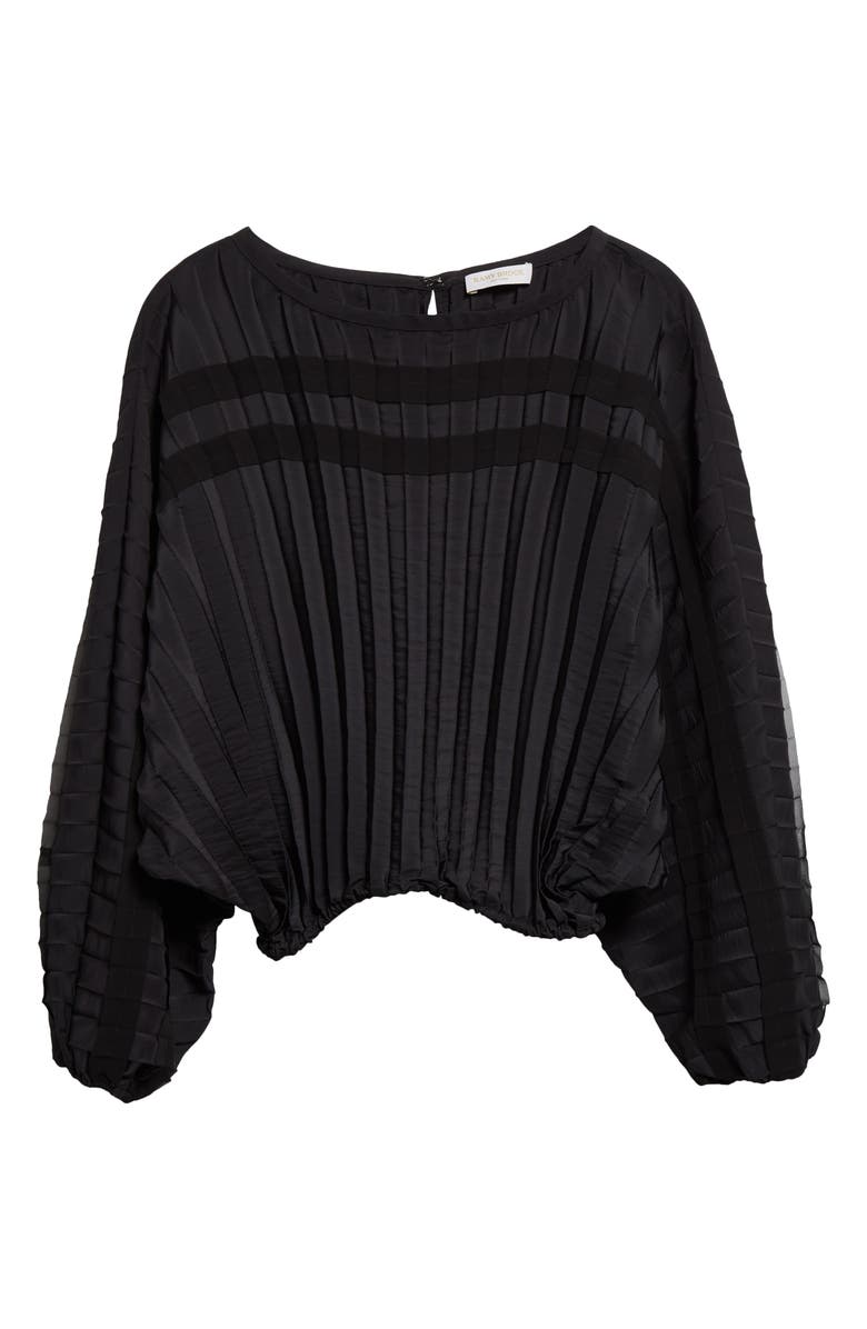 Ramy Brook Macy Pleated Bubble Top, Alternate, color, 