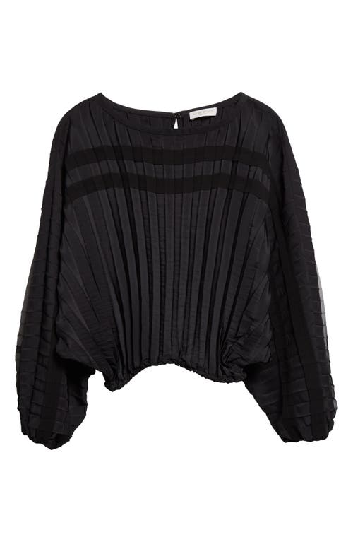 RAMY BROOK RAMY BROOK MACY PLEATED BUBBLE TOP
