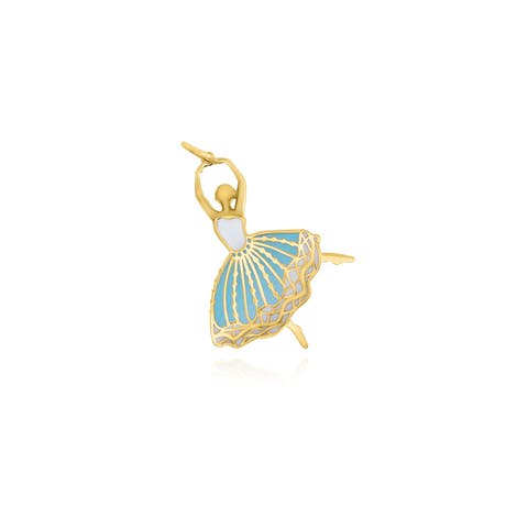Enamel Ballerina Charm