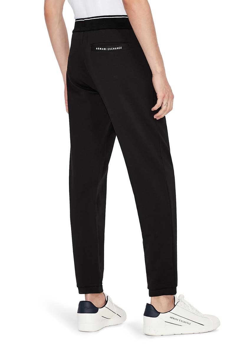 Logo Fleece Joggers, Alternate, color, BLACK