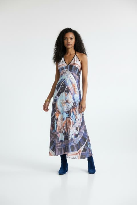 Ayphyx The Ethereal Halter Dress