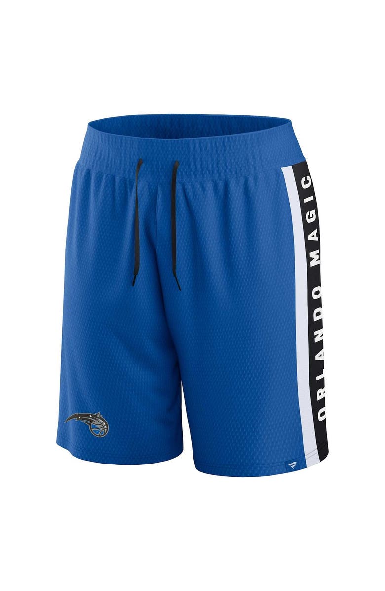 FANATICS Men's Fanatics Branded Blue Orlando Magic Referee Iconic Mesh Shorts, Alternate, color, Blue