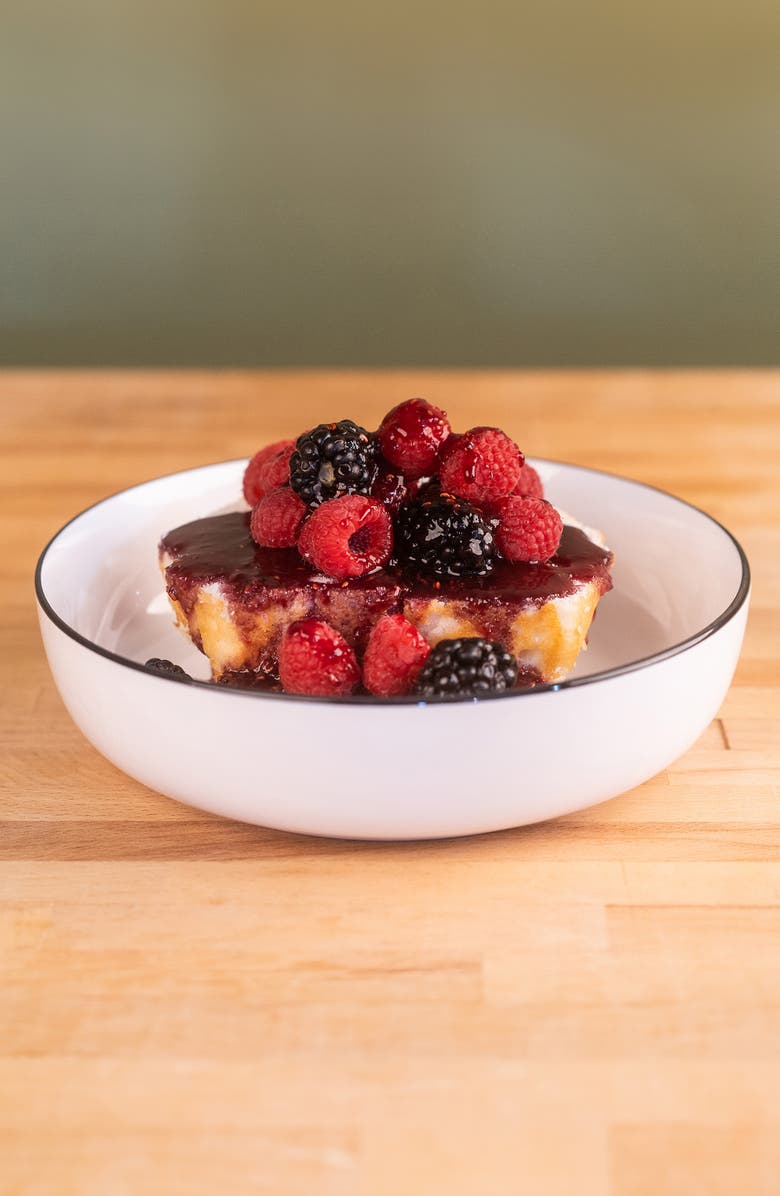 BIA Cordon Bleu Set of 4 Silhouette Lunch Bowls, Alternate, color, White W/Black