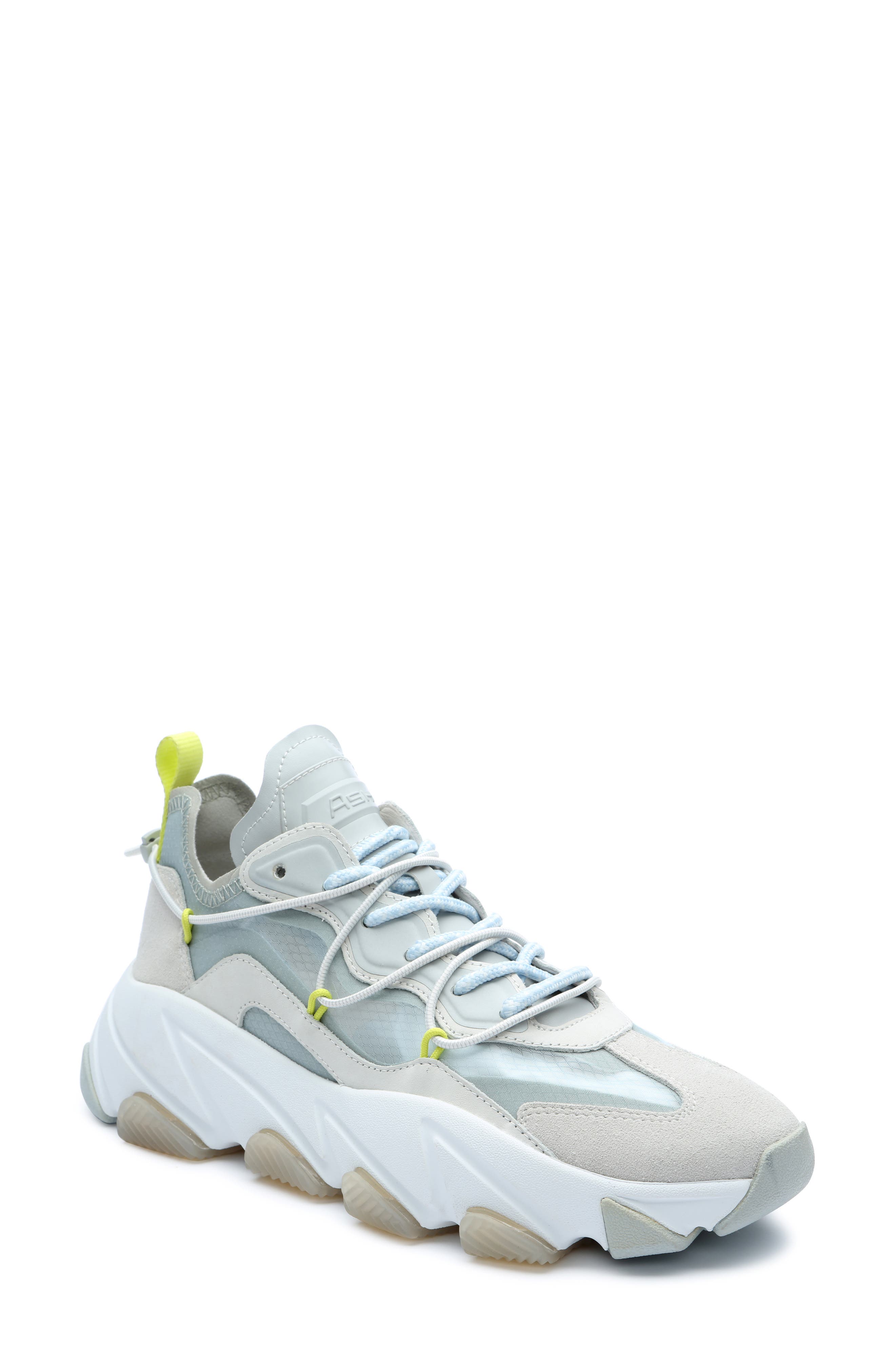 Extra Platform Sneaker, Main, color, PEARL/ WHITE