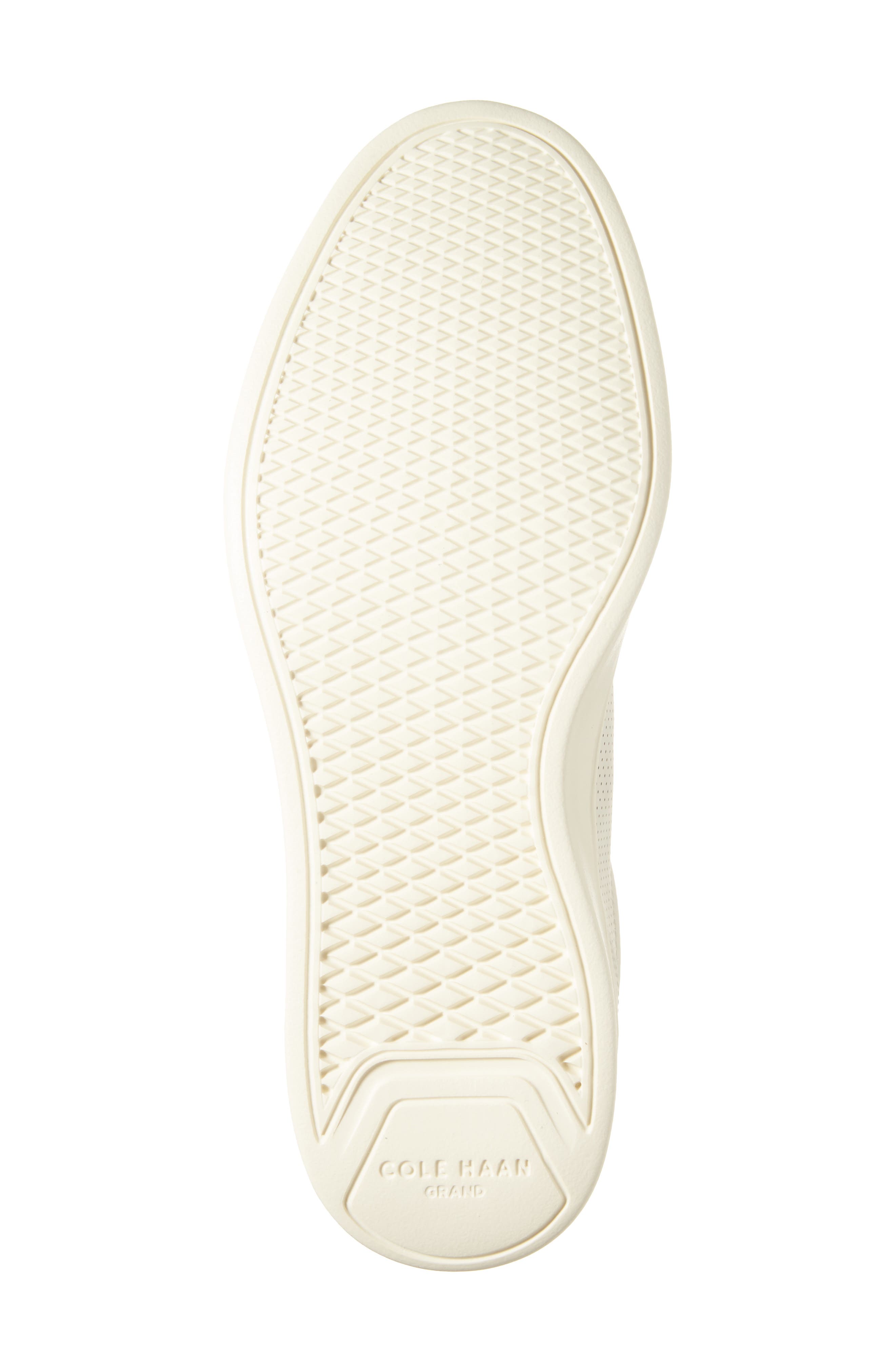 Grand Crosscourt Perforated Sneaker, Alternate, color, IVORY/ BLACK/ IVORY