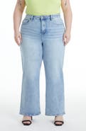 Bayeas Ankle Wide Leg Jeans