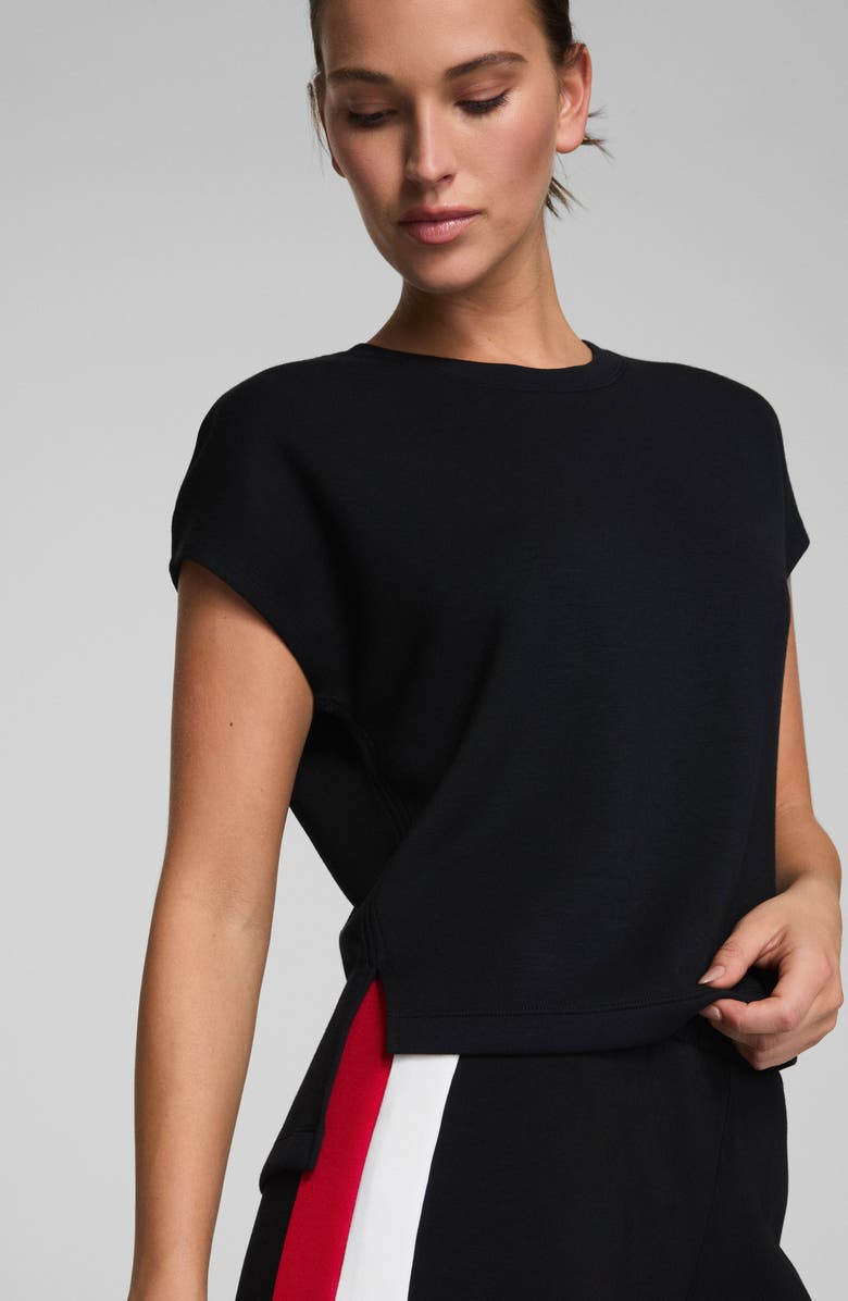 SPANX<sup>®</sup> AirEssentials Light T-Shirt, Alternate, color, Very Black