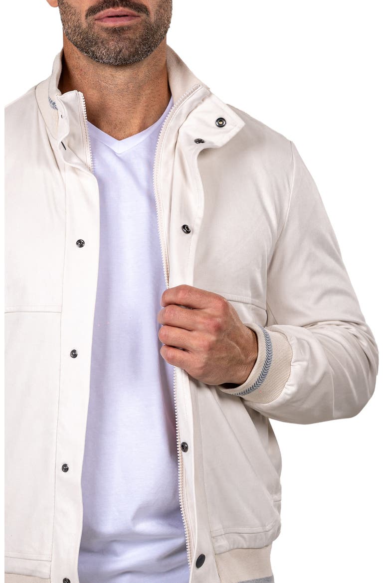 Bomber Jacket, Alternate, color, WHITE