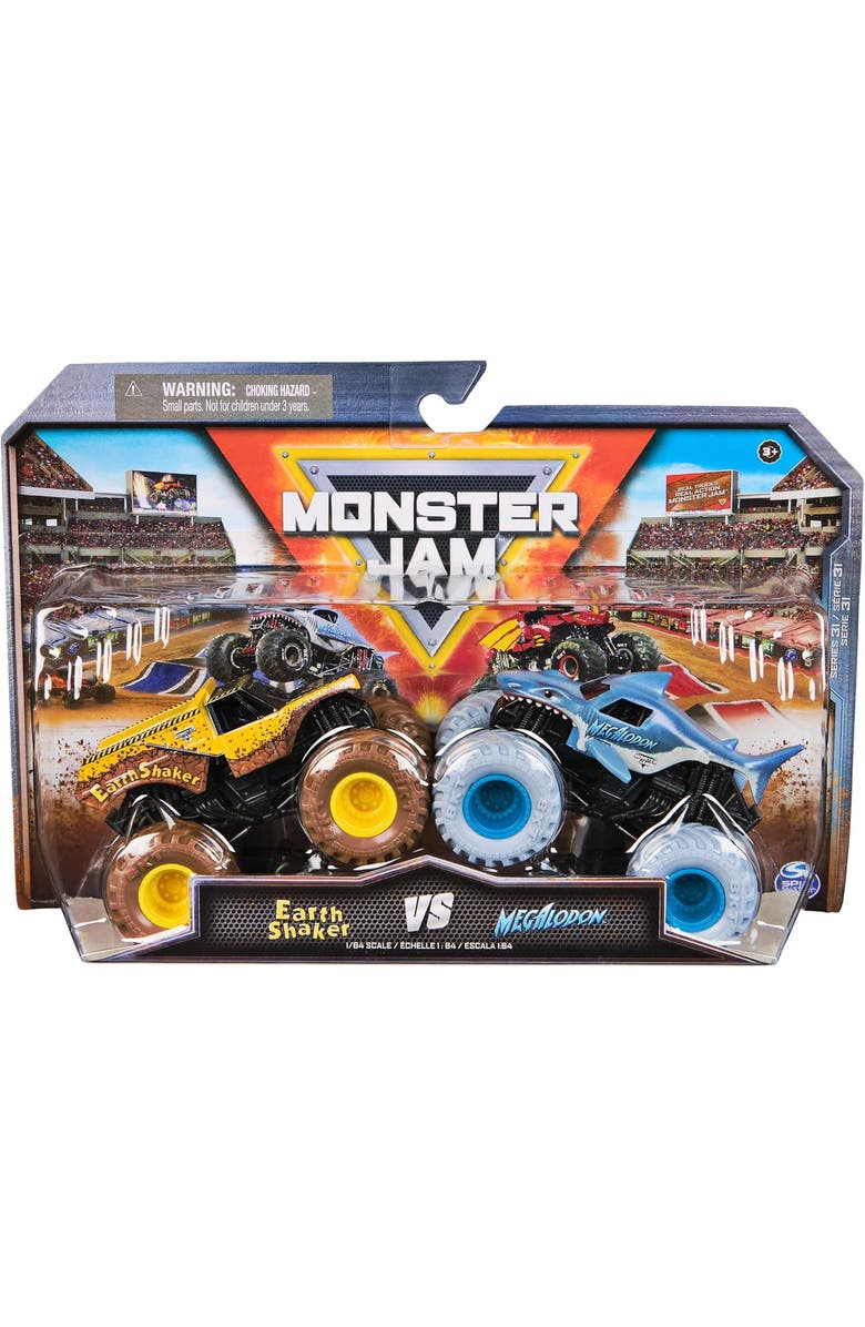Grave Digger Earth Shaker VS Megalodon, Main, color, Multi Color