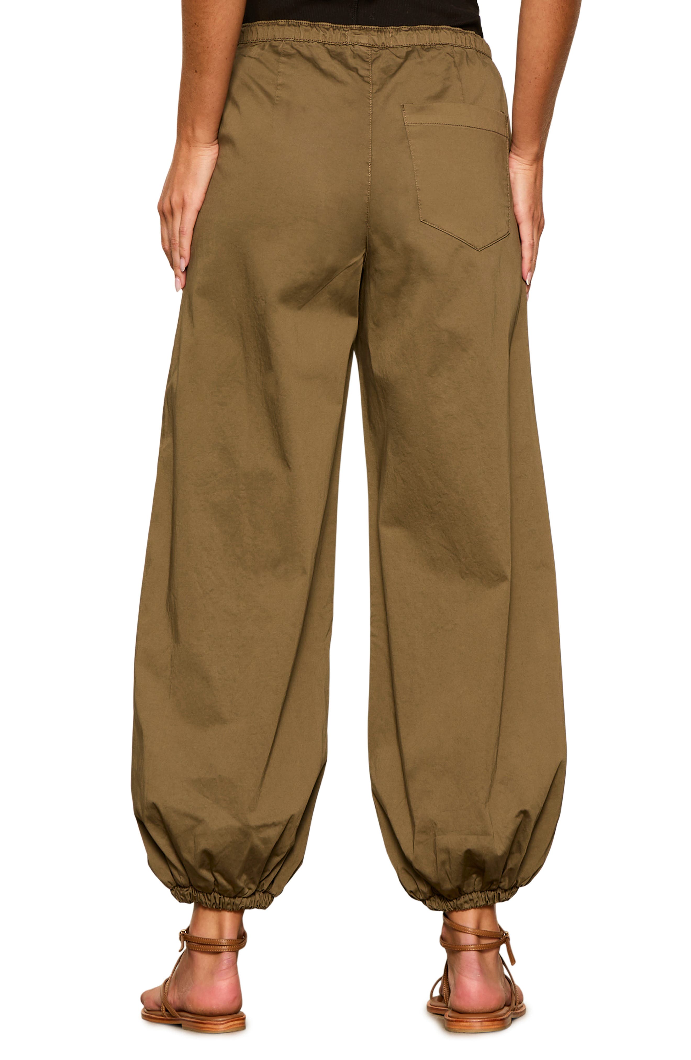 Float On Stretch Cotton Balloon Pants - image 4