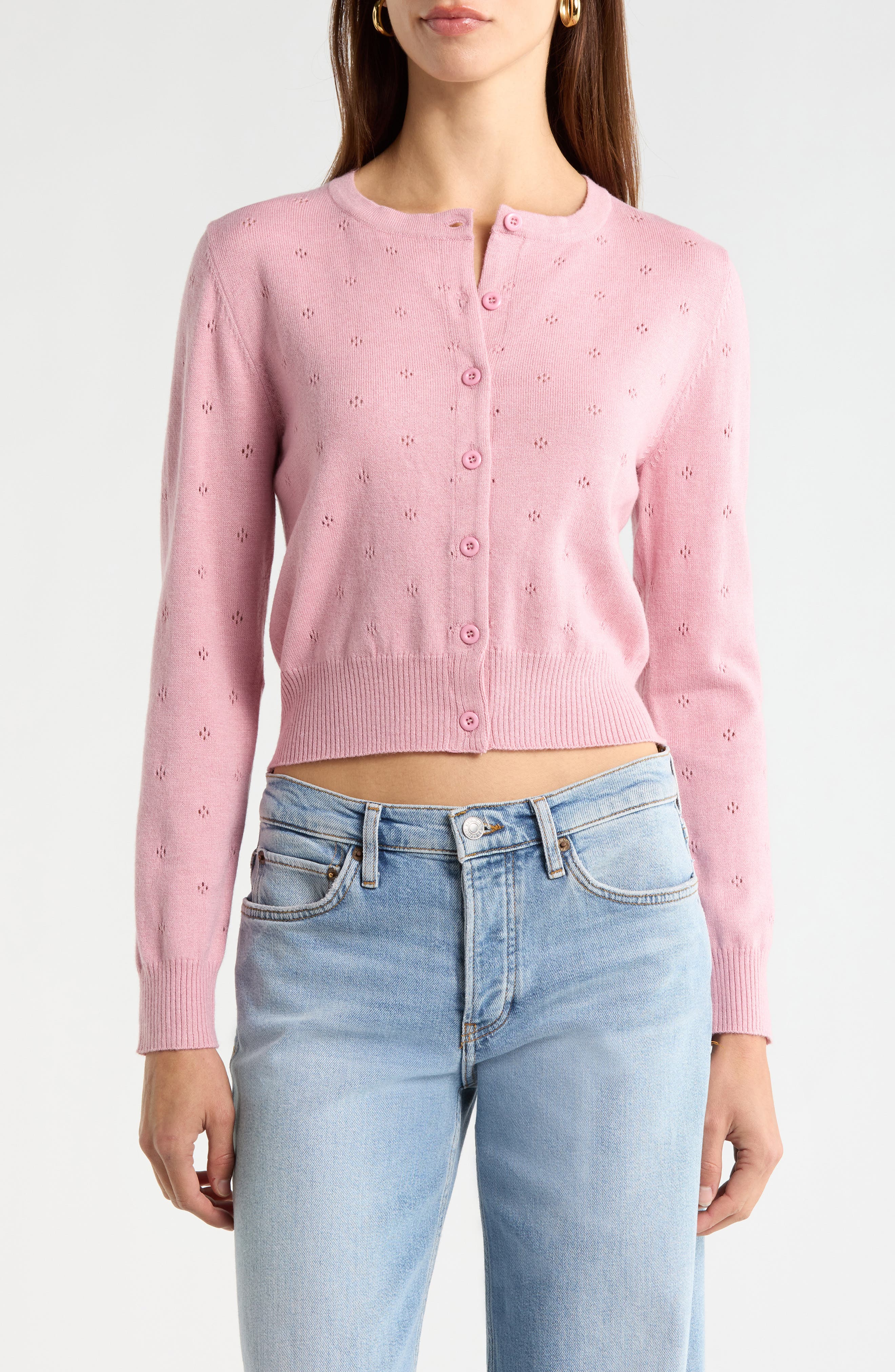 Denise Button Front Cardigan - image 3
