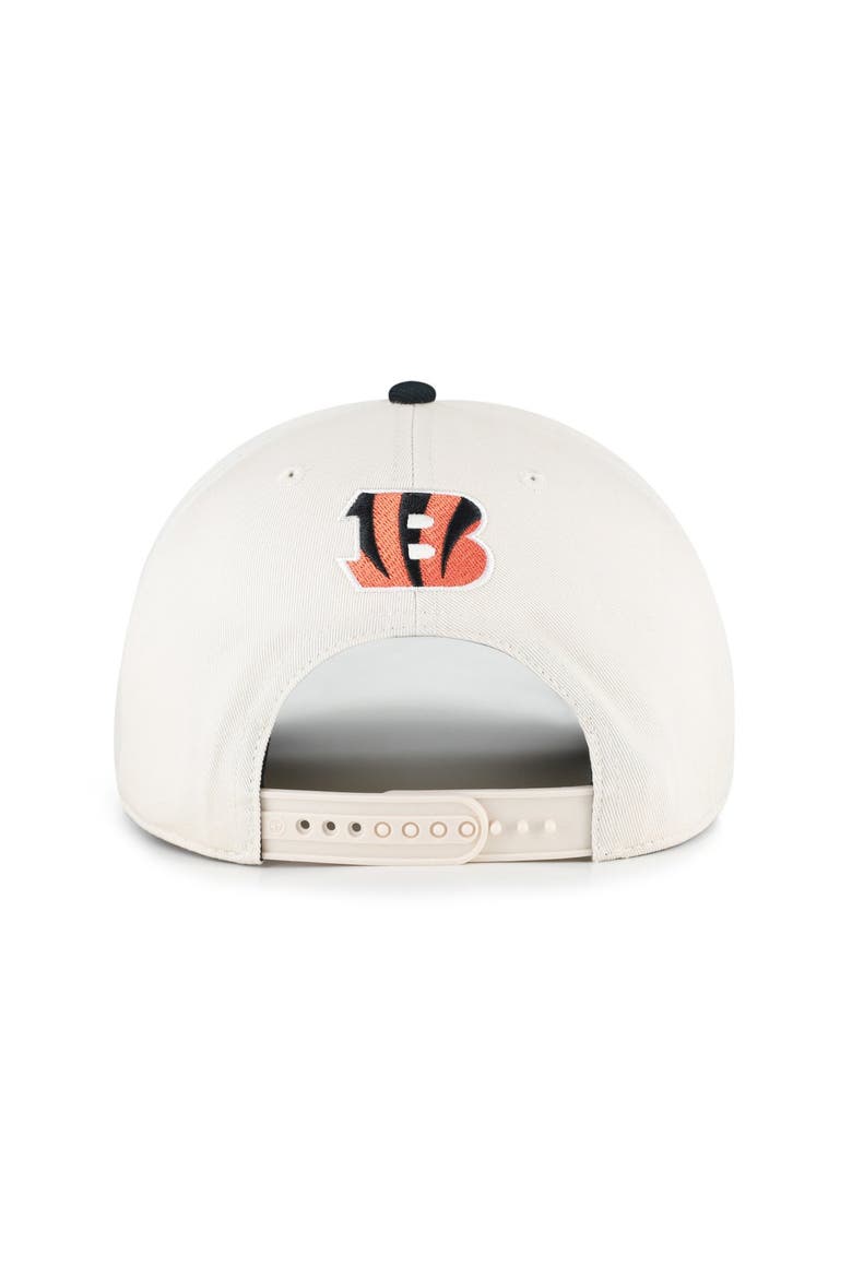 Women's '47 Natural Cincinnati Bengals Rope Script Hitch Adjustable Hat, Alternate, color, Natural