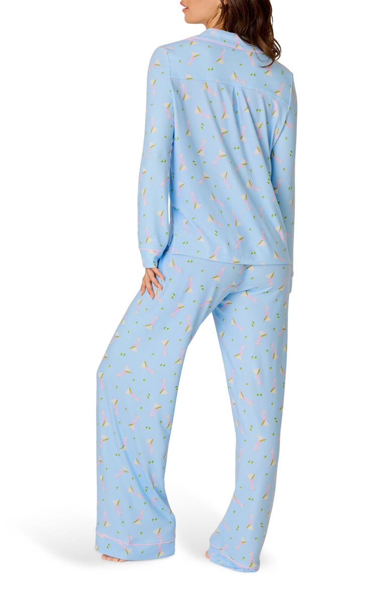 Olive You Pajamas, Alternate, color, BREEZE