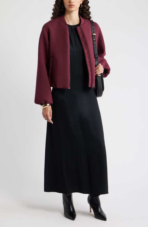 Nordstrom Shirred Cap Sleeve Maxi Dress In Blue