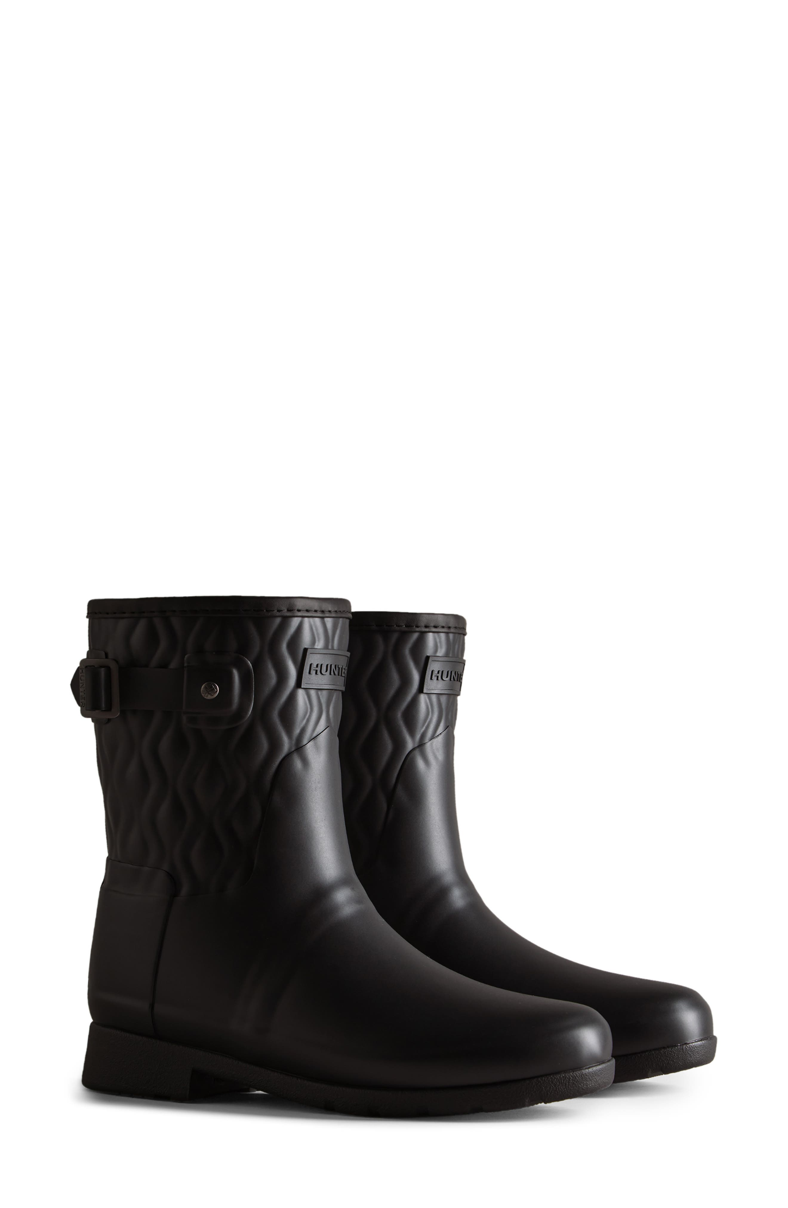 Hunter Refined Waterproof Rain Boot, Main, color, 