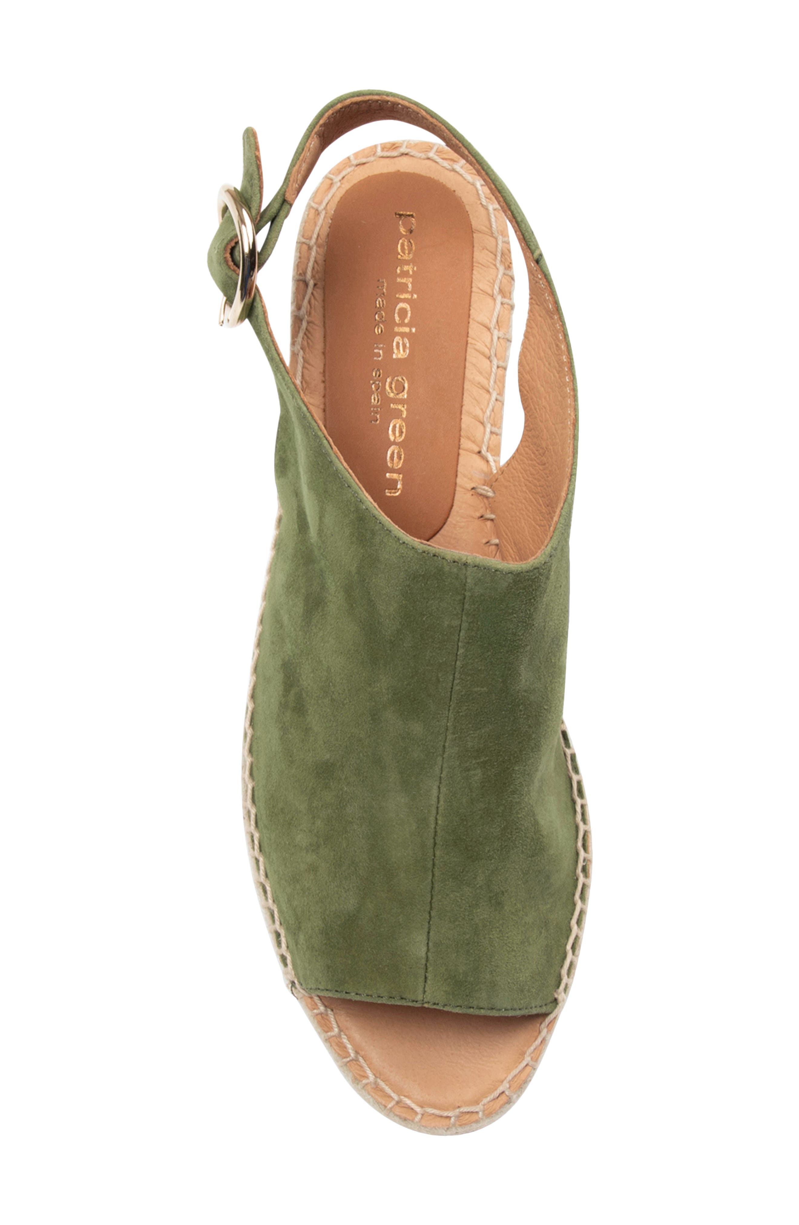 patricia green Stella Slingback Espadrille Platform Wedge Sandal, Alternate, color, 