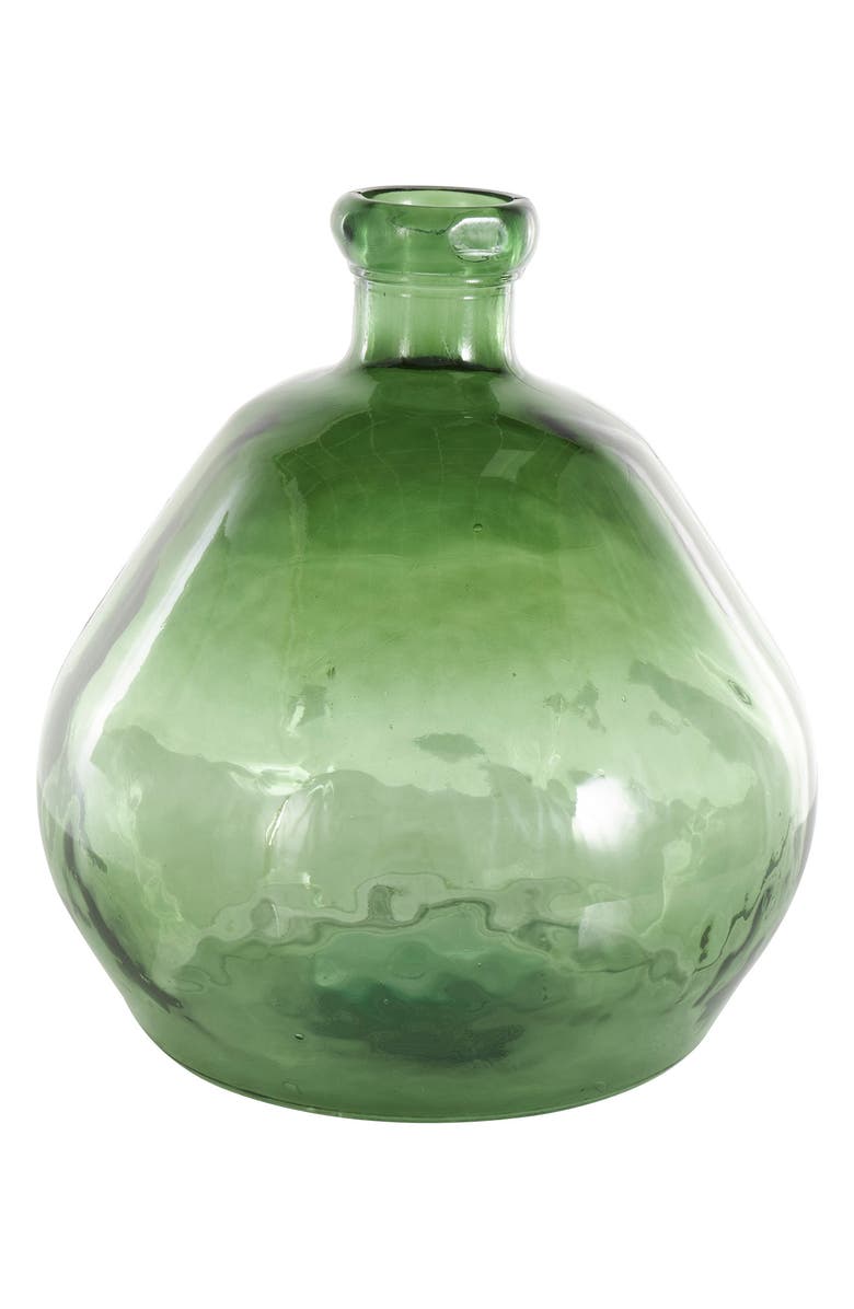 GINGER BIRCH STUDIO Recycled Glass Vase, Main, color, 