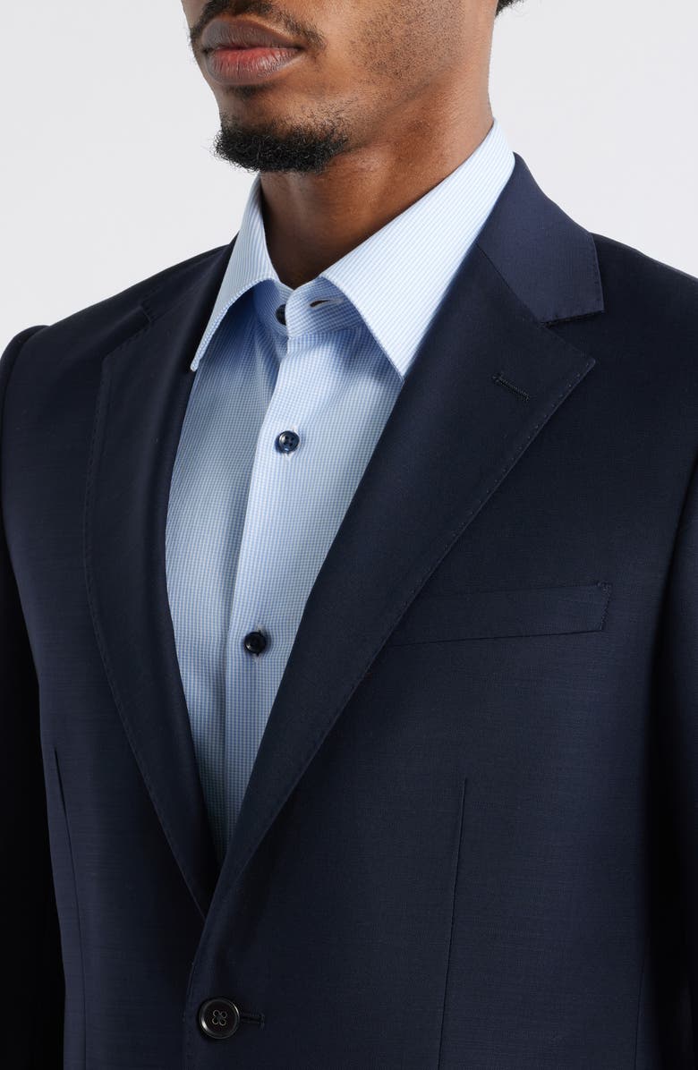 ZANETTI Matteo Slim Fit Navy Wool Sport Coat, Alternate, color, Navy